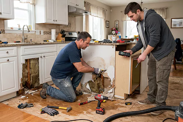 Kitchen Water Damage Repair Puyallup