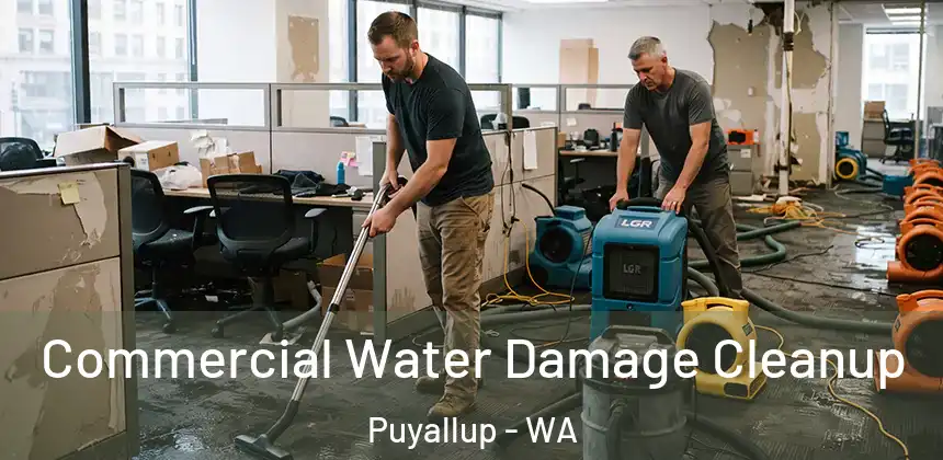 Commercial Water Damage Cleanup Puyallup - WA