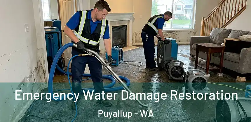Emergency Water Damage Restoration Puyallup - WA