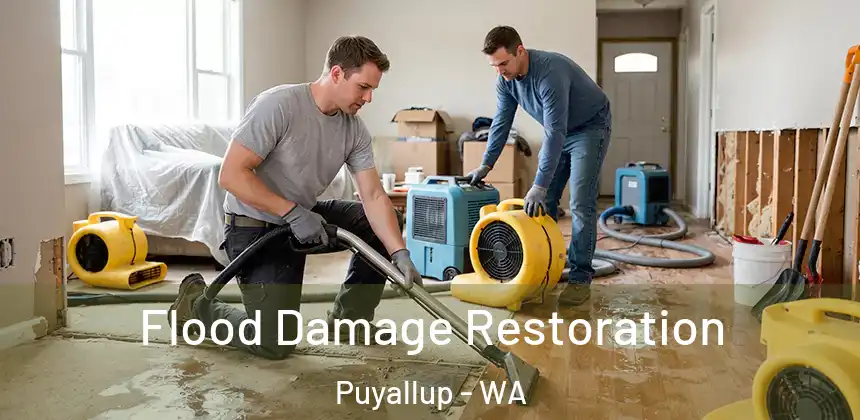 Flood Damage Restoration Puyallup - WA