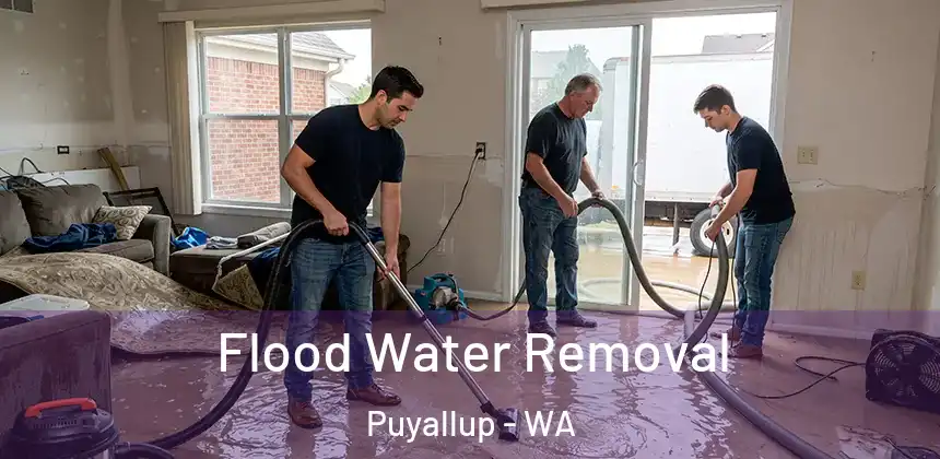 Flood Water Removal Puyallup - WA