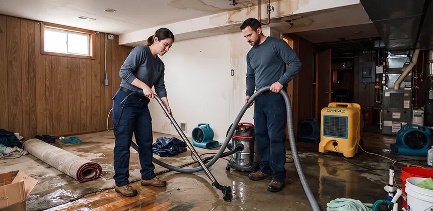 Frozen Pipe Burst Cleanup in Puyallup