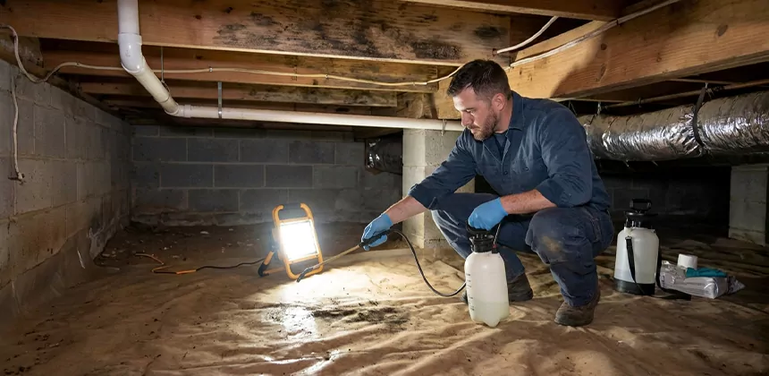 Crawl Space Mold Treatment in Puyallup