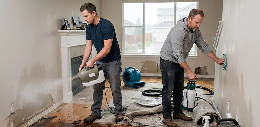 Post-Flood Sanitizing and Deodorizing in Puyallup
