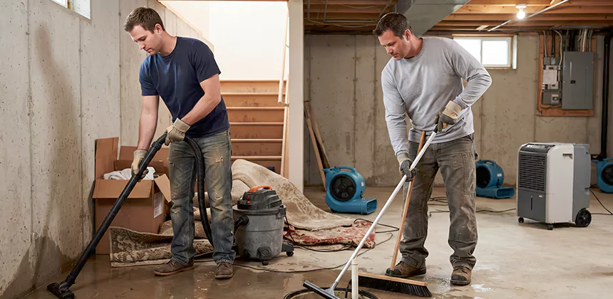 Basement Flood Water Removal in Puyallup