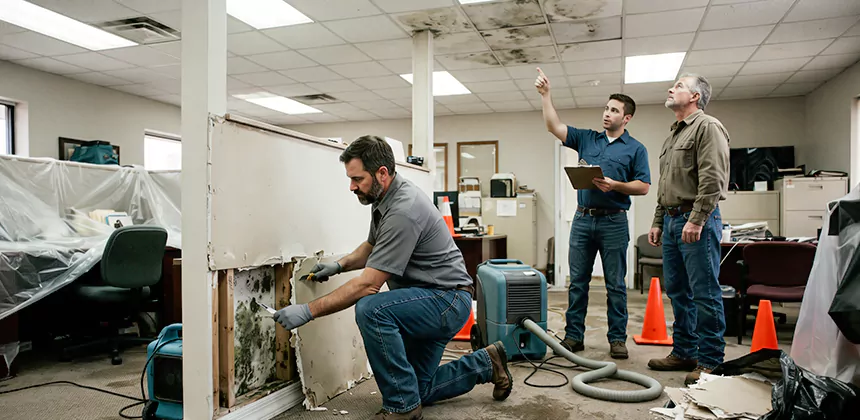 Commercial Mold Damage in Puyallup
