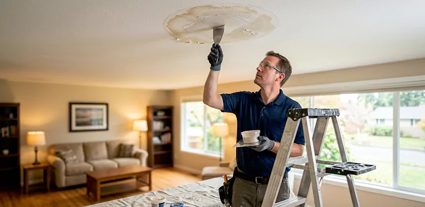 Ceiling Water Stain Repair in Puyallup