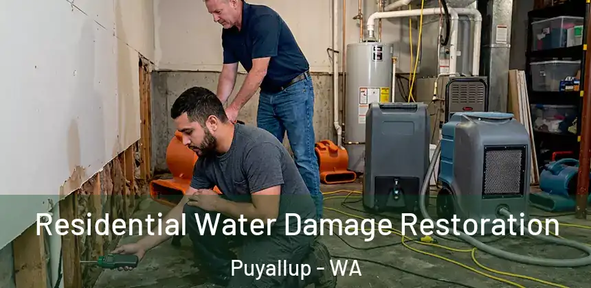  Residential Water Damage Restoration Puyallup - WA