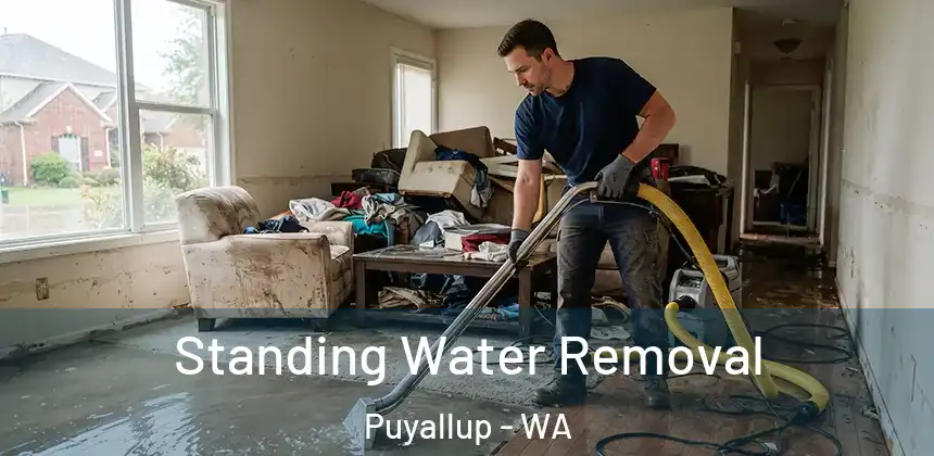Standing Water Removal Puyallup - WA